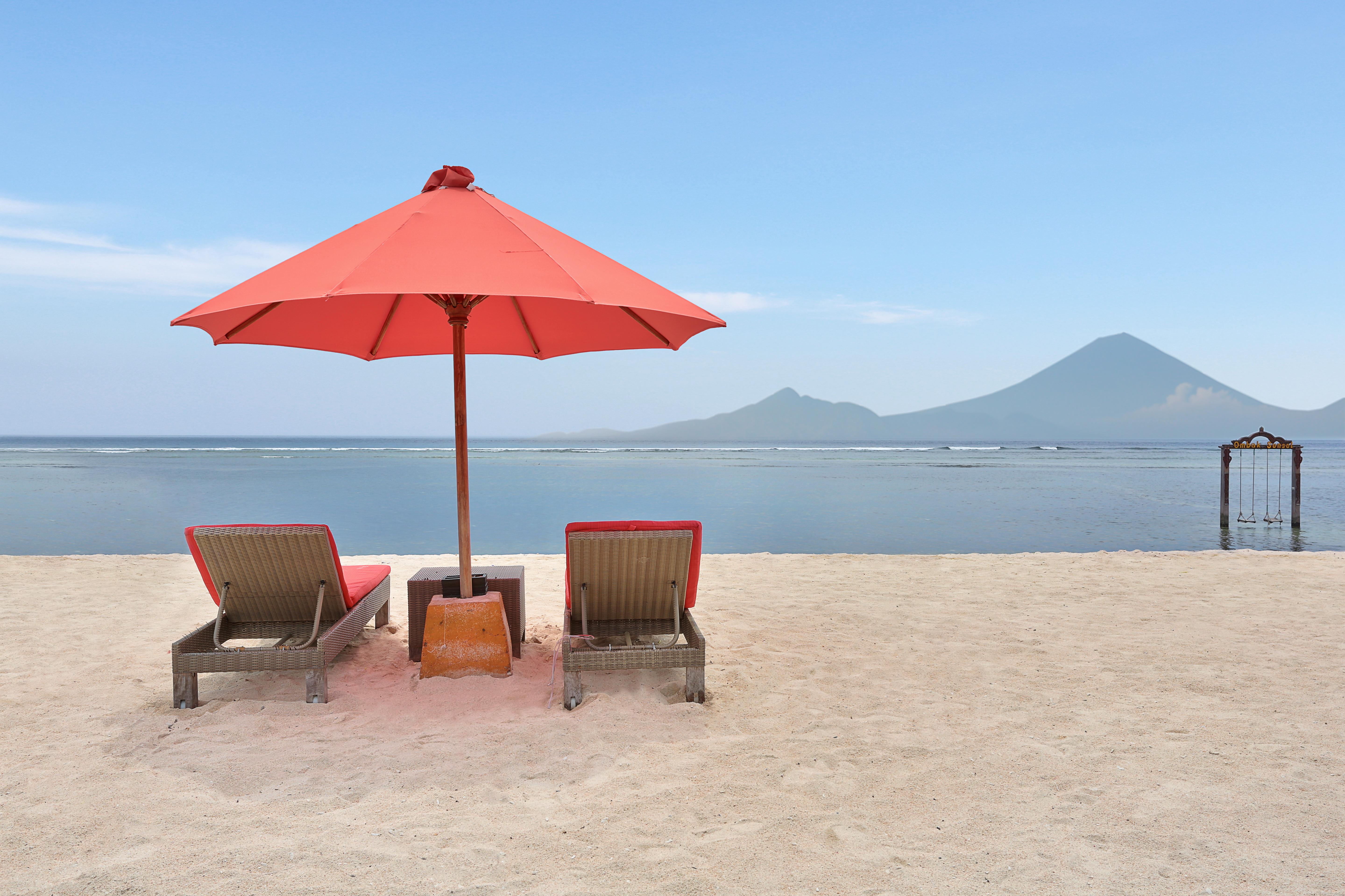Hotel Ombak Sunset Gili Trawangan Exterior foto